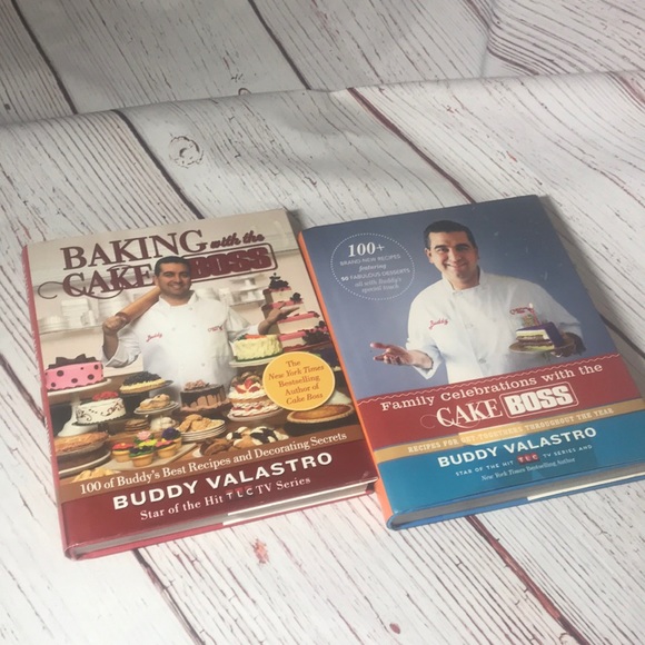 2 Cake Boss cookbooks - Picture 1 of 3